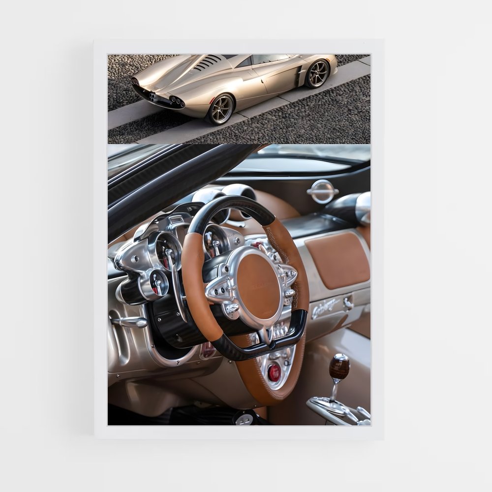 Poster Huayra Luxe – affiche Pagani (vue 3)